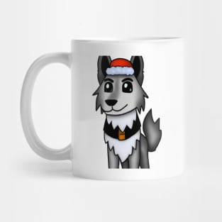 Cute Alpha Wolf Drawing Mug